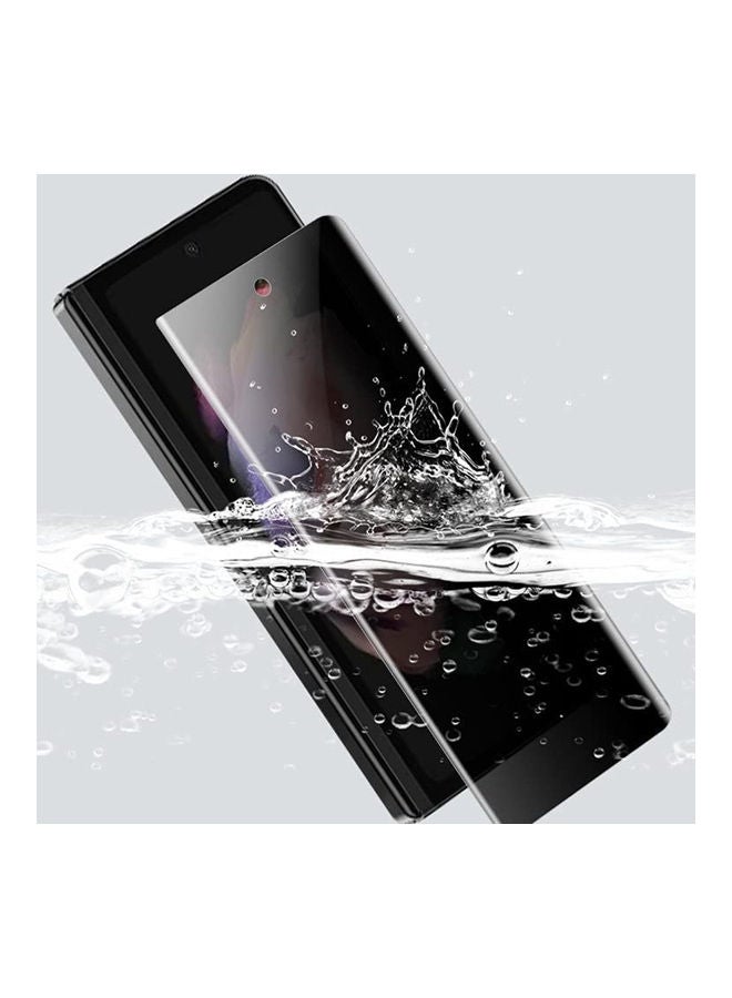 Samsung Galaxy Z Fold 3 High-Definition Privacy Hydrogel Membrane Soft Screen Protector Clear