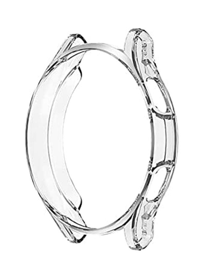 Anti-Drop Electroplat Screen Protector Case Cover for 46mm Samsung Galaxy Watch 4/4 Classic Clear - Image 1