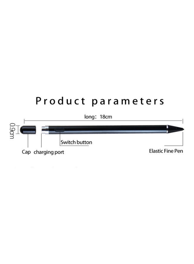 Black Tiger Pen For Apple iPad Stylus Smart Writing Pen Black - Image 3