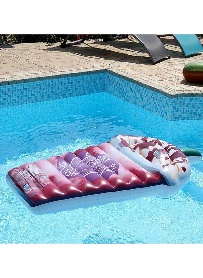Intex - Berry Pink Splash Float 224x107cm - Image 4