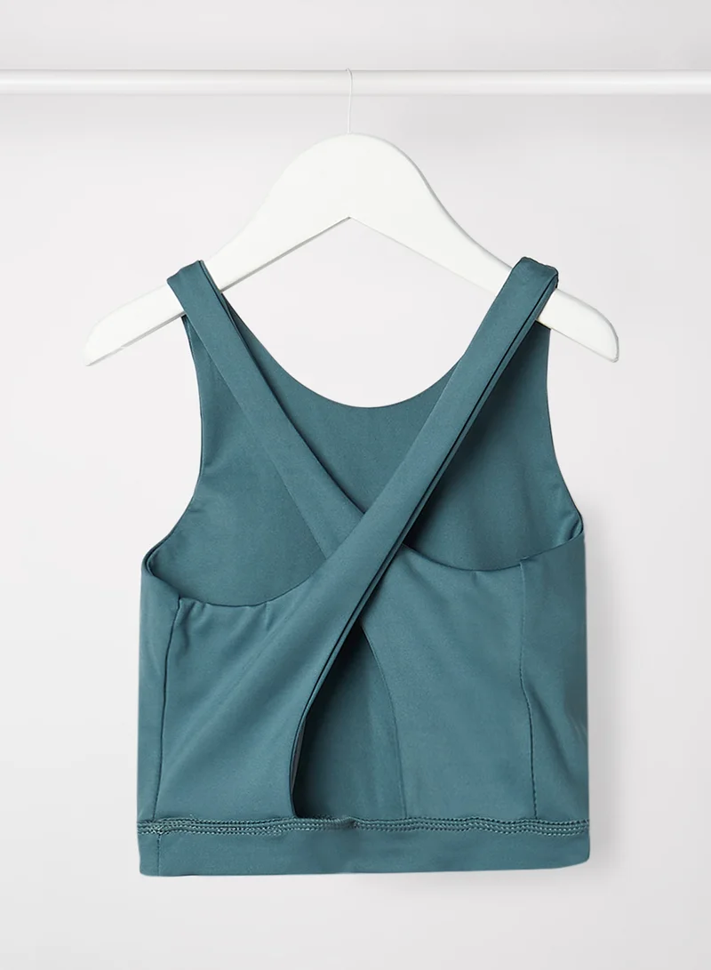 مانجو Girls Racerback Tank Top