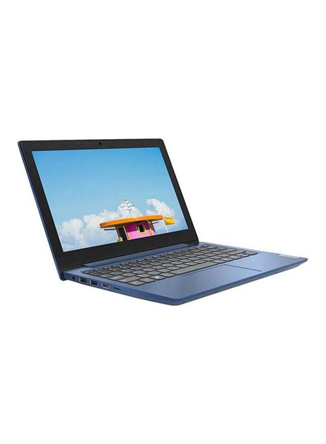 IdeaPad 1 11IGL05 Laptop With 11.6-Inch Display, Celeron N4020 Processor/4GB RAM/128GB SSD/Windows 10 Home/Intel UHD Graphics 600 English/Arabic Ice Blue