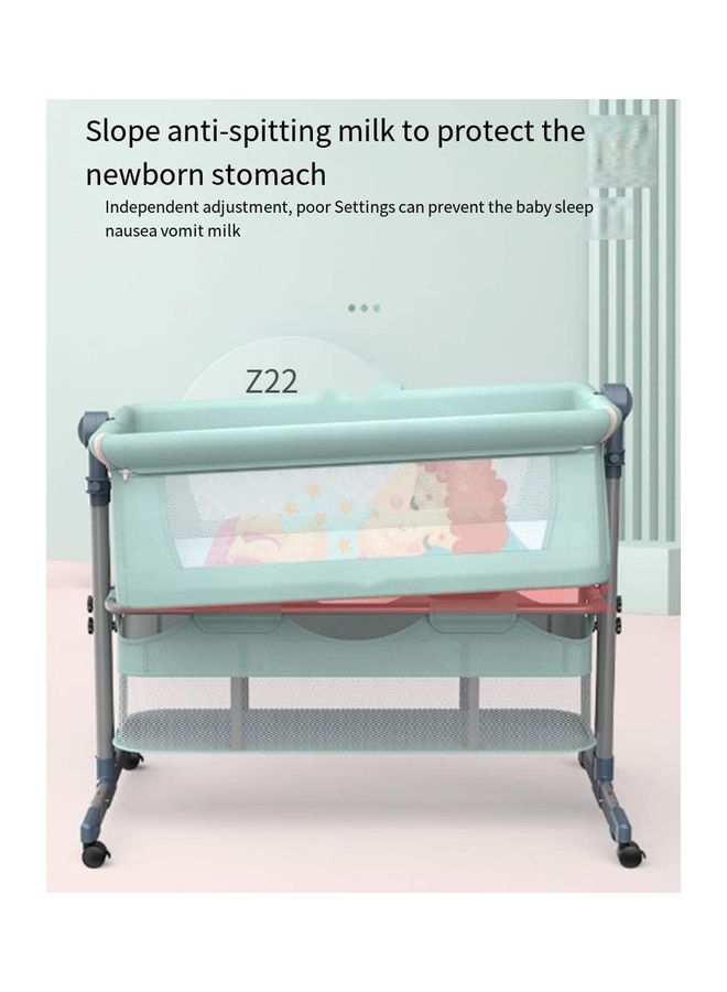 Cool Baby - Portable Removable Folding Adjustable Height Spliced-Size Baby Crib - Image 1