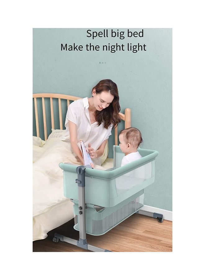 Cool Baby - Portable Removable Folding Adjustable Height Spliced-Size Baby Crib - Image 1