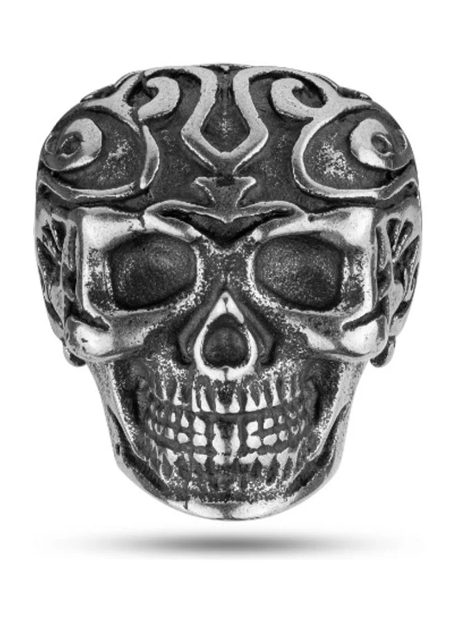 بوليس خاتم فضة عتيق رجالي ٦٤ مم