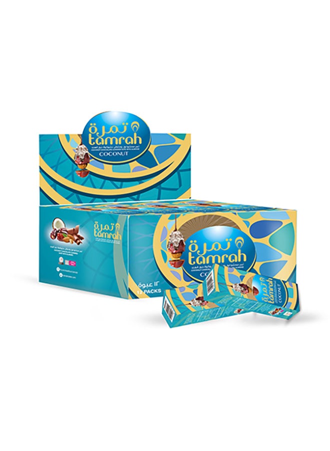 تمرة صندوق هدايا شوكولاتة جوز الهند عبوة من 12 - Image 1