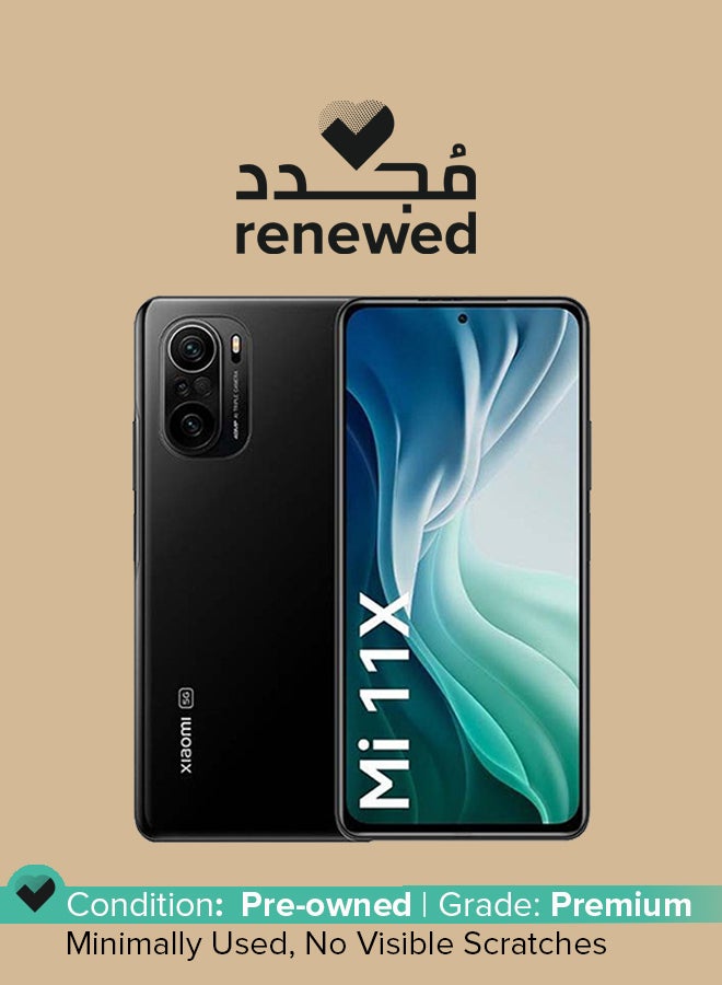 Xiaomi Renewed - Mi 11x Dual Sim Cosmic Black 6GB RAM 128GB 5G - International Version  - Image 1