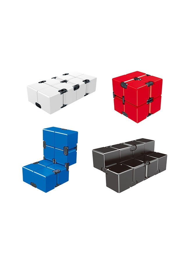 Power Joy Sensory Toy Infinity Cube Assorted 9cm - Image 1