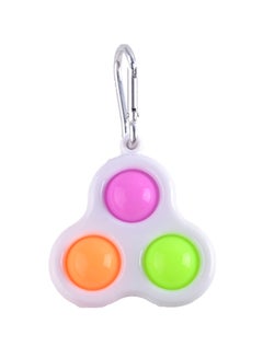 P.Joy Sensory Toy Dimple 3 Pop Keychain Assorted  - Image 2