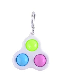 P.Joy Sensory Toy Dimple 3 Pop Keychain Assorted  - Image 3