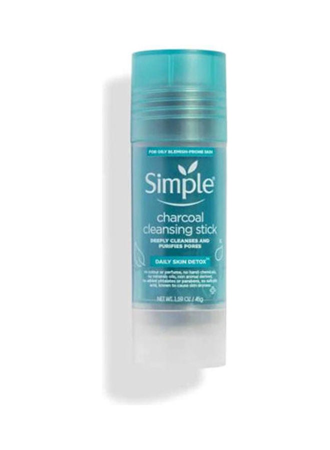 simple - Daily Skin Detox Charcoal Cleansing Stick Green 45grams - Image 1