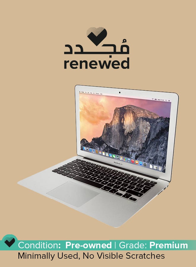 Apple Renewed - Macbook Air MPXQ2LL/A (2015) Laptop With 13-Inch Display, Core i5 Processor/5th Gen/8GB RAM/256GB SSD/1536MB Intel HD Graphics 6000 English Silver  - Image 1