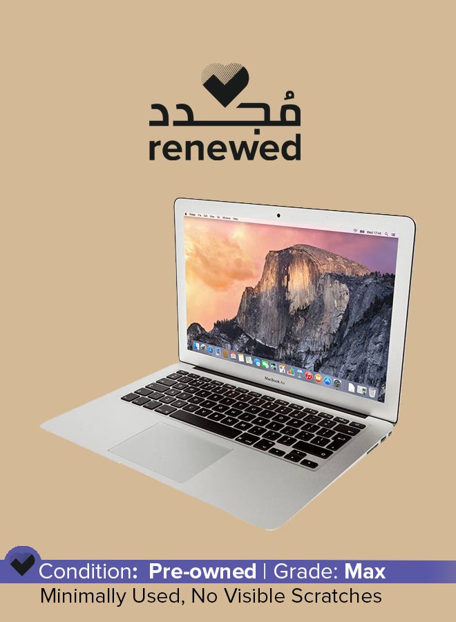Apple Renewed - Macbook Air MPXQ2LL/A (2015) Laptop With 13-Inch Display,Core i5 Processor/5th Gen/8GB RAM/256GB SSD/1536MB Intel HD Graphics 6000 English Silver  - Image 1