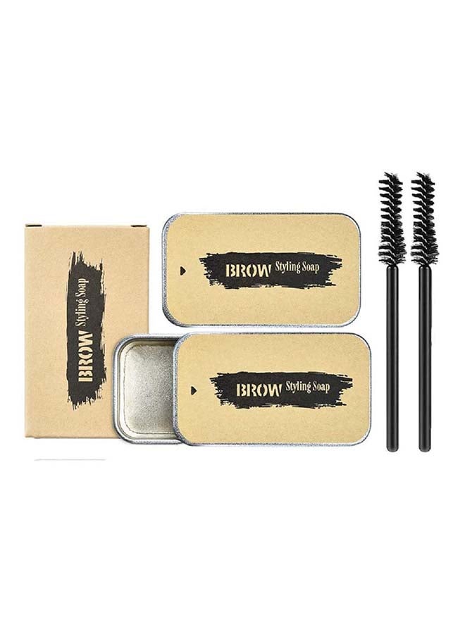Beckisue - 2 Piece Brow Styling Soap Set Transparent - Image 1