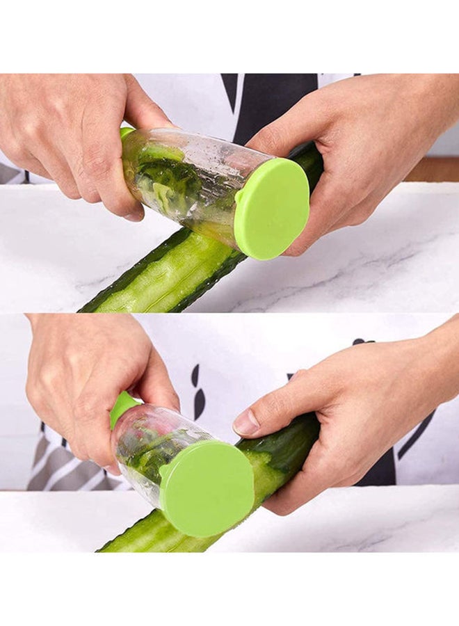 Peeler with Container Green