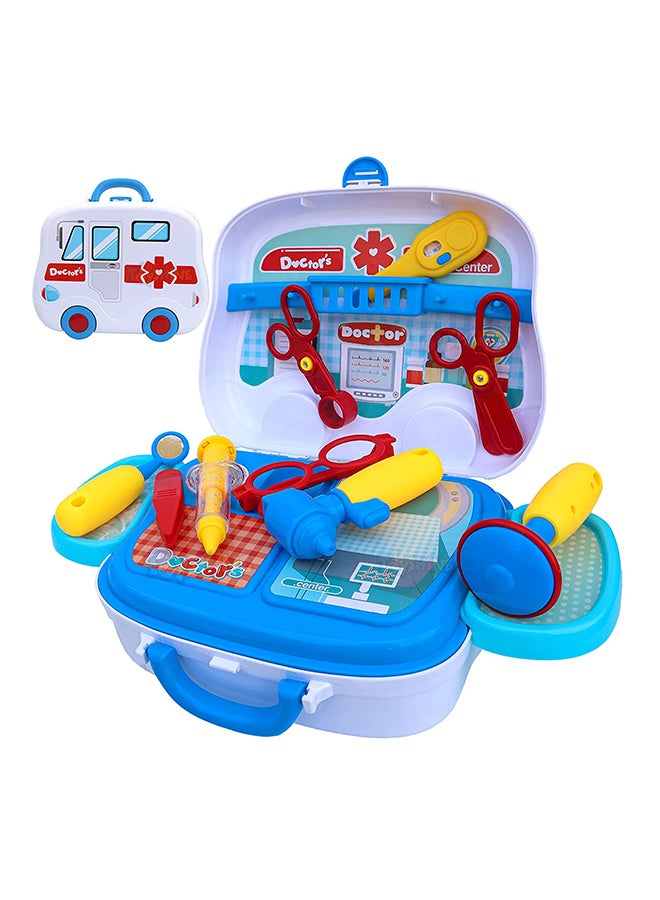 Premium Quality Learning Educational Doctor Set Toy Briefcase Model For Kids 26.2x20.2x10cm 