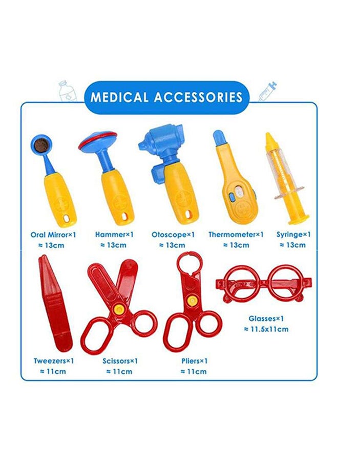 GOOTOY Premium Quality Learning Educational Doctor Set Toy Briefcase Model For Kids 26.2x20.2x10cm  - Image 5