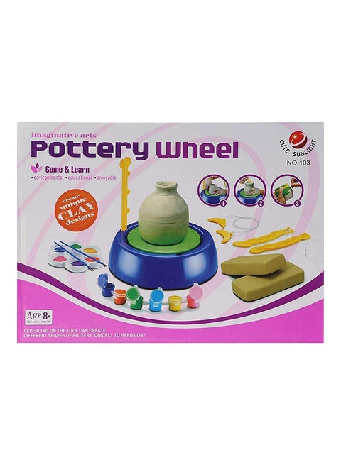 Pottery Wheel Game Set Developing Artistic Skill Durable