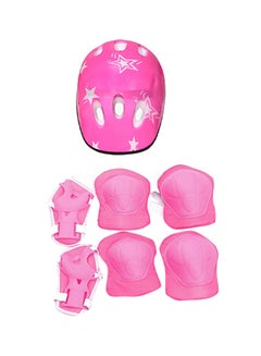 Generic 7-Piece Elbow Knee And Wrist Skateboard Pad Protective Gear Durable Comfortable Set  - Image 1