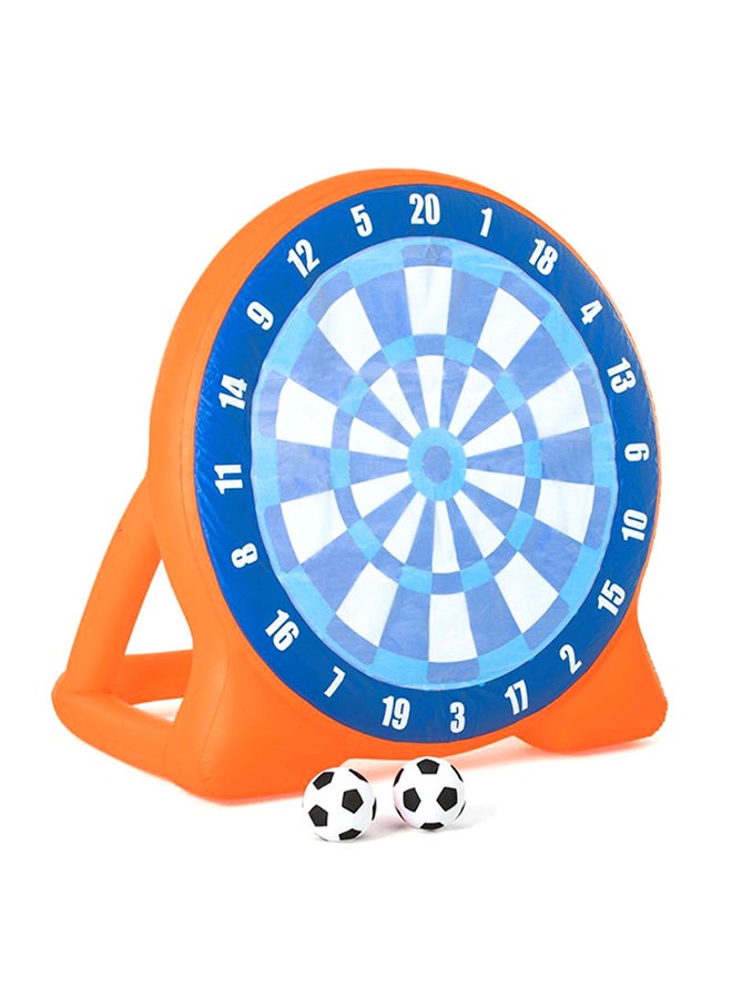 Bestway - 3-Piece All Star Kickball Inflatable Dartboard Play Day Kick Darts Game Kit 107x157x57cm - Image 1