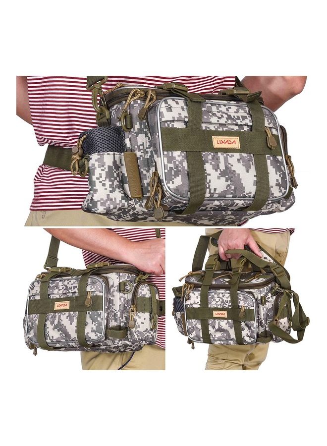 LIXADA Multifunctional Water-resistant Fishing Tackle Bag 40.00x9.00x33.50cm - Image 4