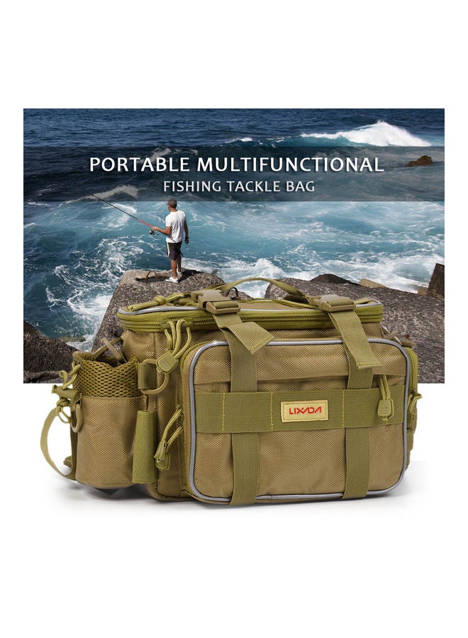 LIXADA Multifunctional Water-resistant Fishing Tackle Bag 40.00x9.00x33.50cm - Image 5