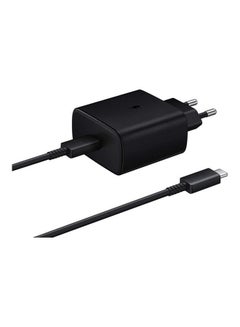 Samsung PD Super Fast Charger With USB Type - C to Type - C Cable Black 45watt Black  - Image 3