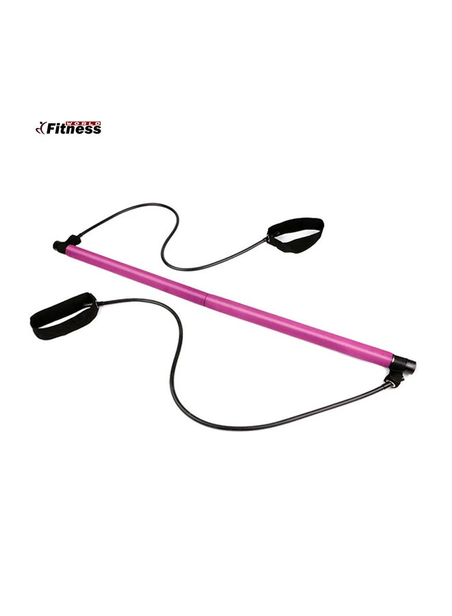 Fitness World Bar With Rubber Belts - Image 3