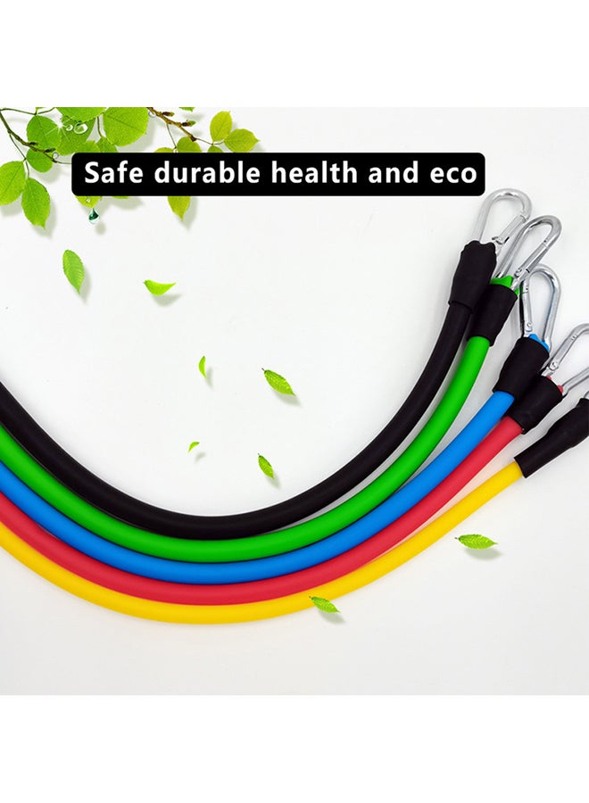 Fitness World - 11-Piece Multi-Function Pull Rope With Accessories Set - Image 1