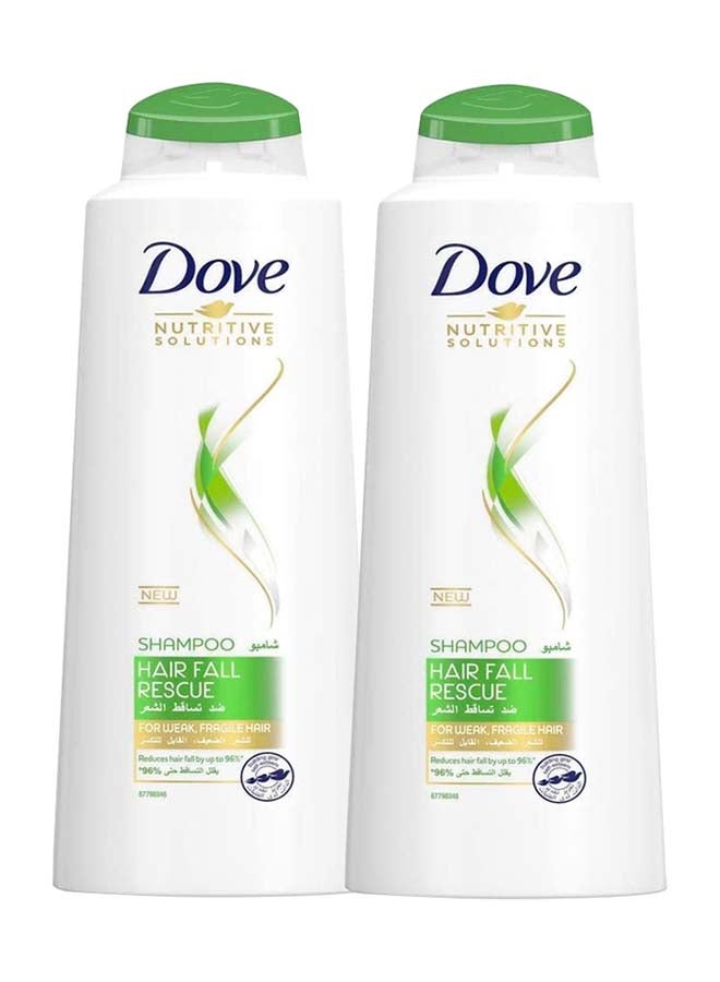 Dove - Hair Fall Shampoo Pack Of 2 600ml - Image 1