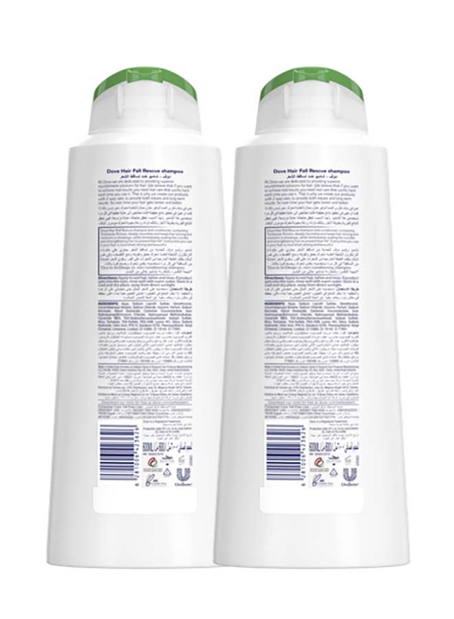 Dove - Hair Fall Shampoo Pack Of 2 600ml - Image 1