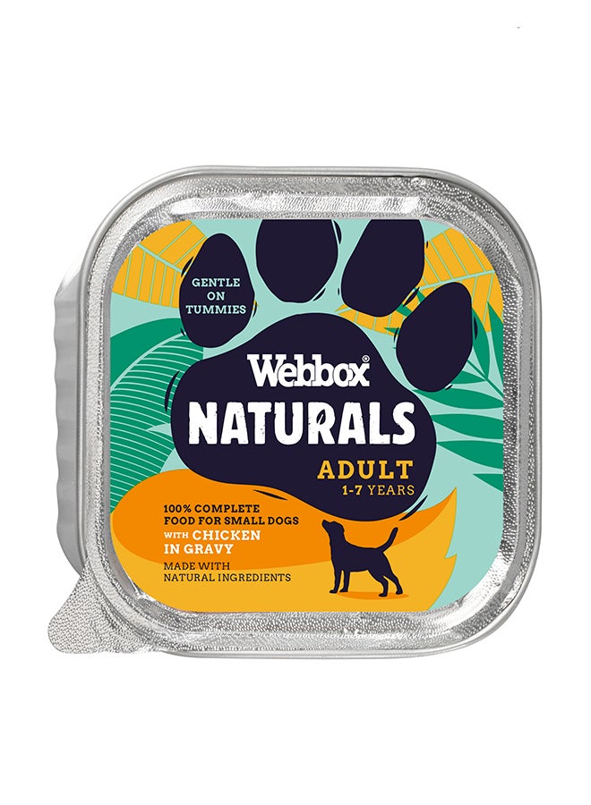 Webbox Natural Square Tray Chicken Pate 150grams 