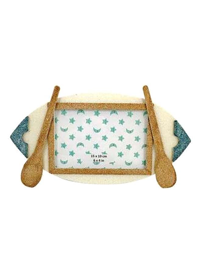 Salla Boat Shaped Photo Frame Multicolour 15x10cm - Image 1
