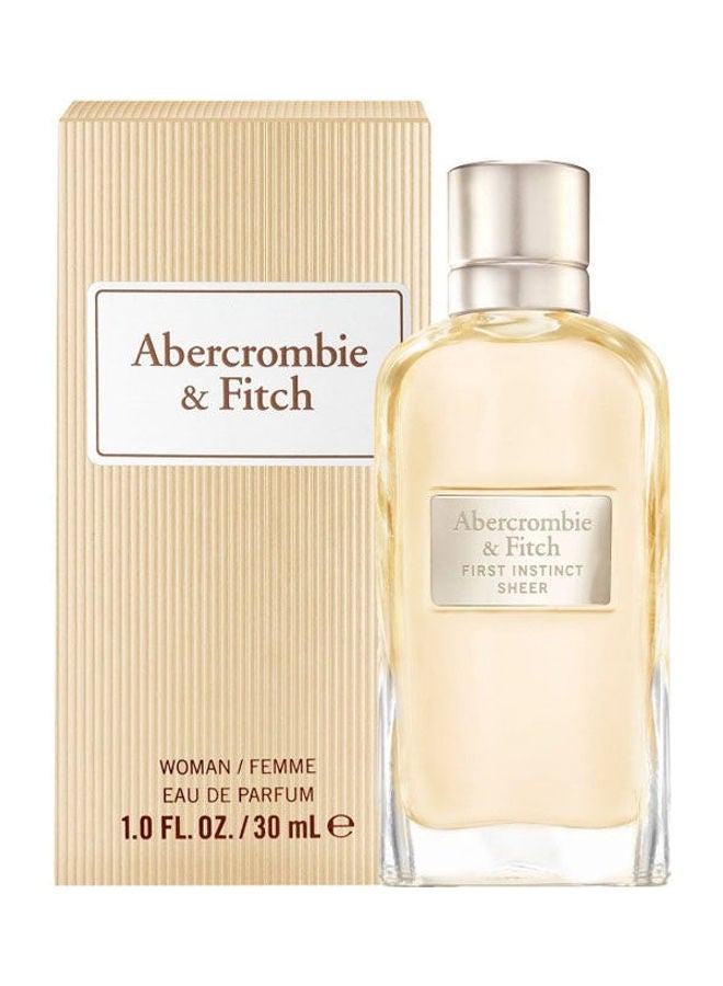 Abercrombie and Fitch First Instinct Sheer EDP 30ml 