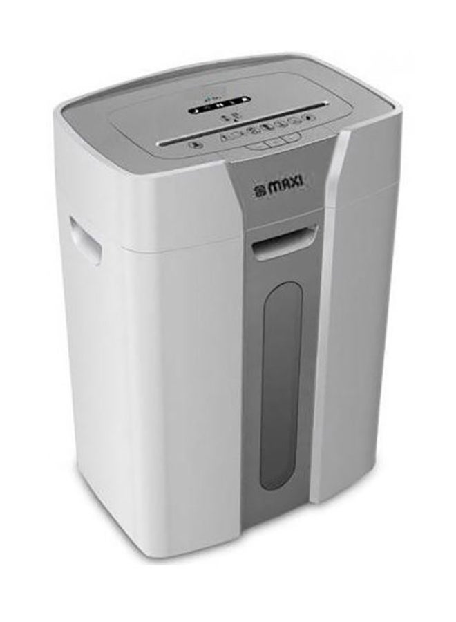Maxi 15-Sheet Cd/Cvd/Card Paper Cutting Shredder White - Image 2