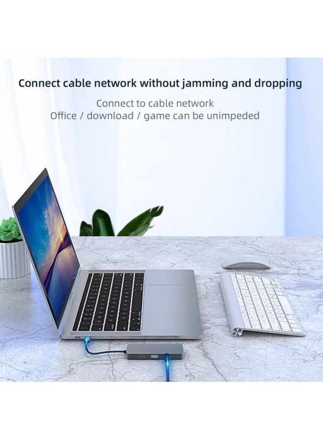 USB Type-C To 4K HDMI Hub Grey