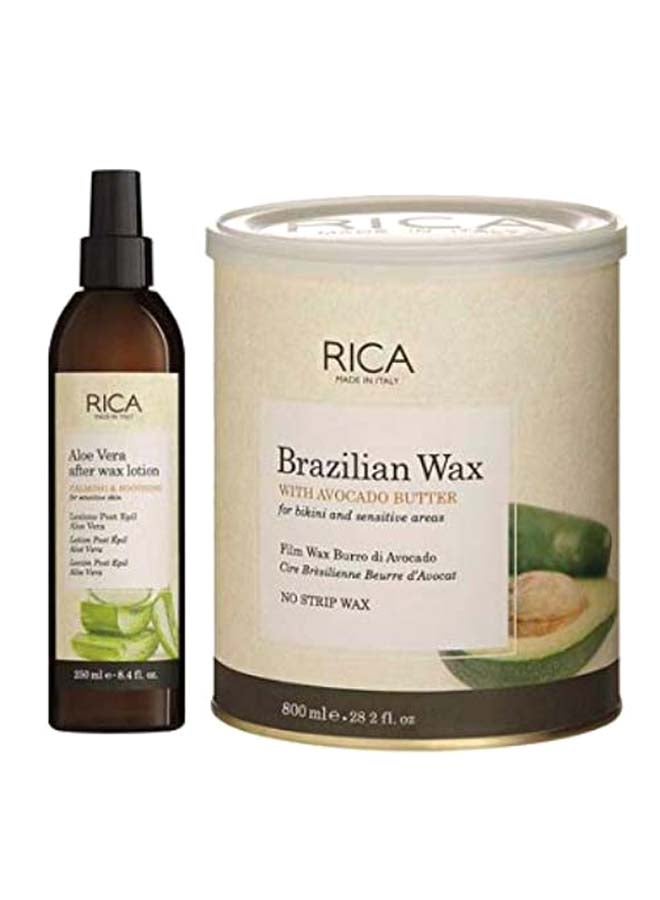RICA COSMETICS - After Wax Lotion Avocado Oil Clear 250ml - Image 1