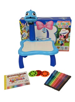 child toy Projector Painting Educational Learning Drawing Art Attractive And Durable Smart Toy Kit Desk  - Image 3