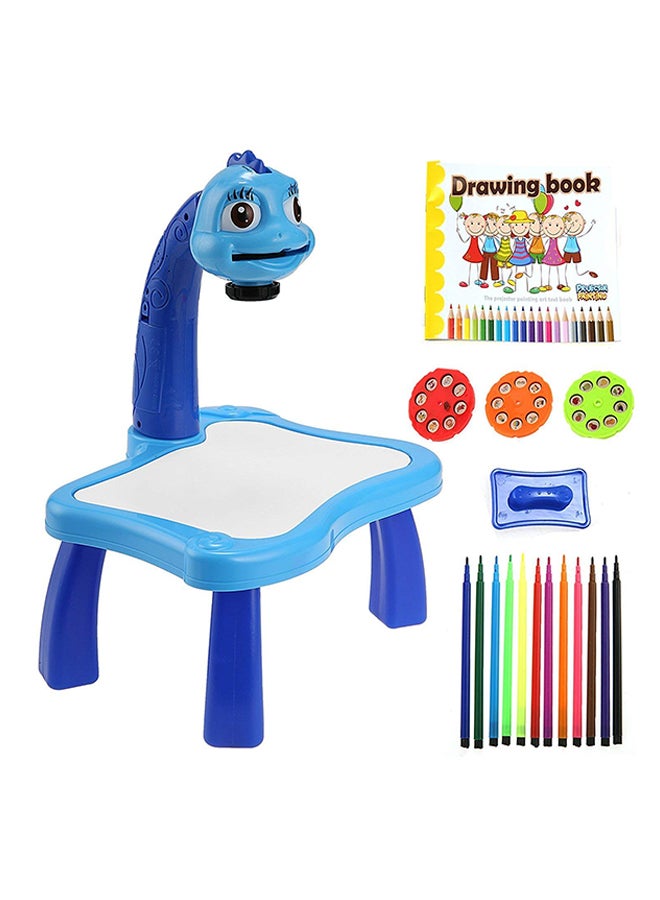 Projector Painting Educational Learning Drawing Art Attractive And Durable Smart Toy Kit Desk