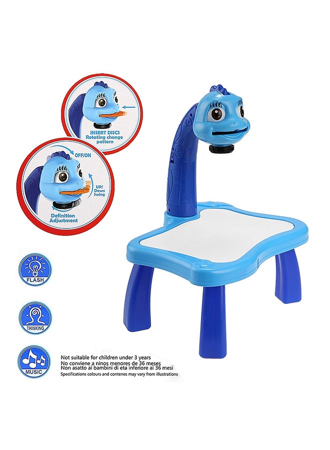 Projector Painting Educational Learning Drawing Art Attractive And Durable Smart Toy Kit Desk