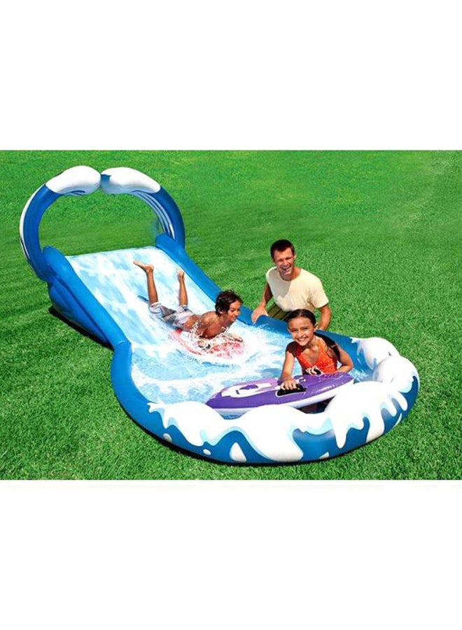 INTEX - Surf ’N Slide Inflatable Play Center Pool Water Fun Game Toy For Children 442x168x163cm - Image 1