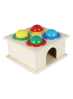 Wooden Hammering Game Box With Balls Sturdy, Durable Multicolored Toy For Kids - v1635256536/N33819726A_5