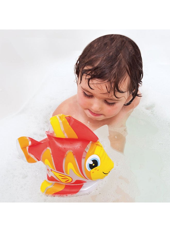 1- Piece Puff 'N Play Inflatable Pool Toys Assortment Style May Vary 24 x 24 cm
