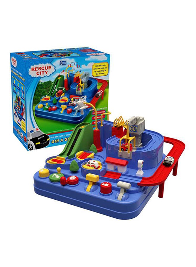 سويت هاوس مسار سيارة منزلق مصنوع من مادة بلاستيكية مقاومة للسقوط والاصطدام، متعددة الألوان - Image 1