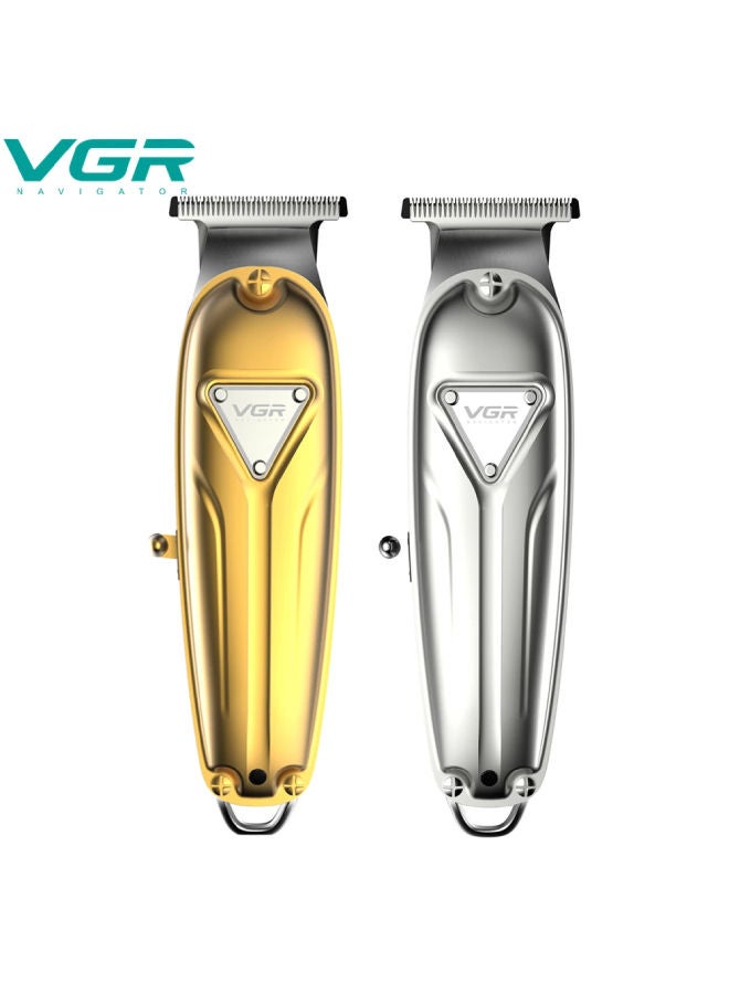 VGR V-056 Professional Hair Trimmer Silver  - Image 2