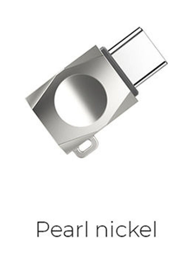 هوكو - محول Type-C من مايكرو USB إلى Type-C بيرل نيكل - Image 1