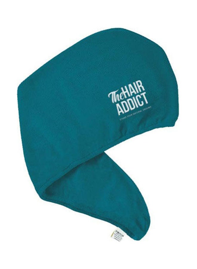 The Hair Addict - Frizz Off ! Towel - Medium Blue - Image 1