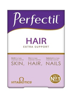 Pack Of 60 Perfectil Hair Extra Support Supplement Tablets - v1635260401/N51577162A_1