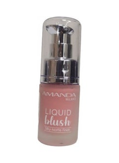 Amanda Milano Liquid Blush Silky Matte Finish 04 Pink 