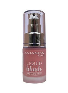 Amanda Milano Liquid Blush Silky Matte Finish 02 Pink 